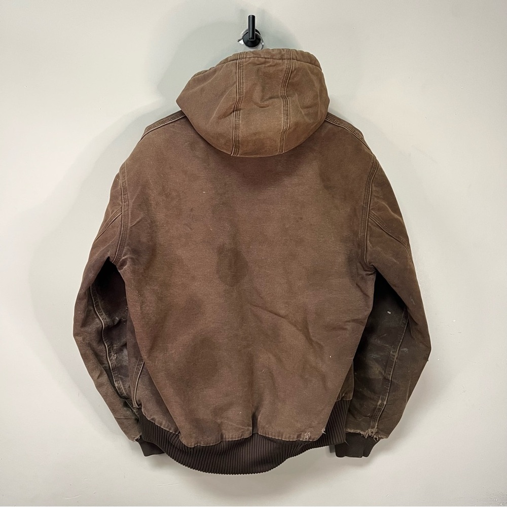 Vintage Carhartt Brown Hooded Jacket - Picture 6 of 6